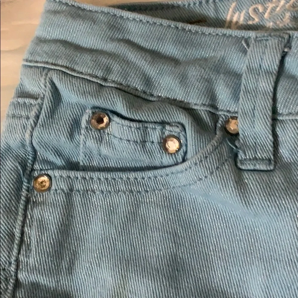 Justice blue jeans‎ size 7 Slim Simply Low